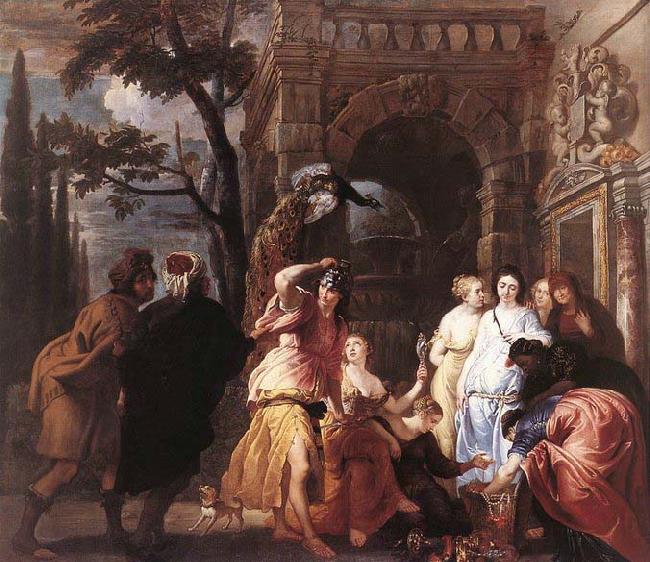 Erasmus Quellinus Achilles among the Daughters of Lycomedes France oil painting art